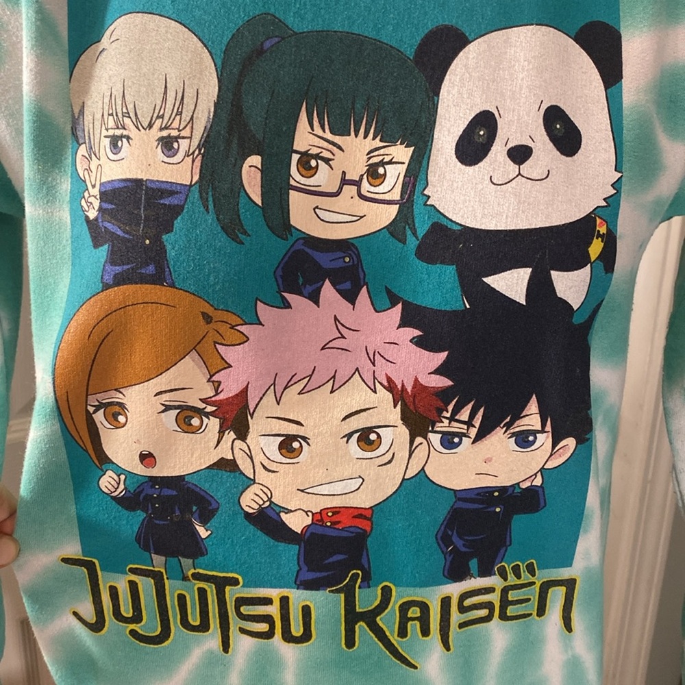 Jujutsu Kaisen Anime Tie-Dye Sweatshirt - Picture 3 of 11